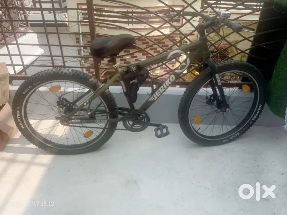 Gang Jeriko military colour fat bike
