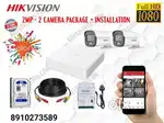 Cctv camera with installation