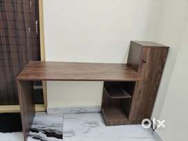 Laptop and writting table