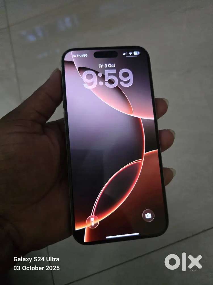 Iphone 15 pro max ,scratchless condition,just 1.10 month old
