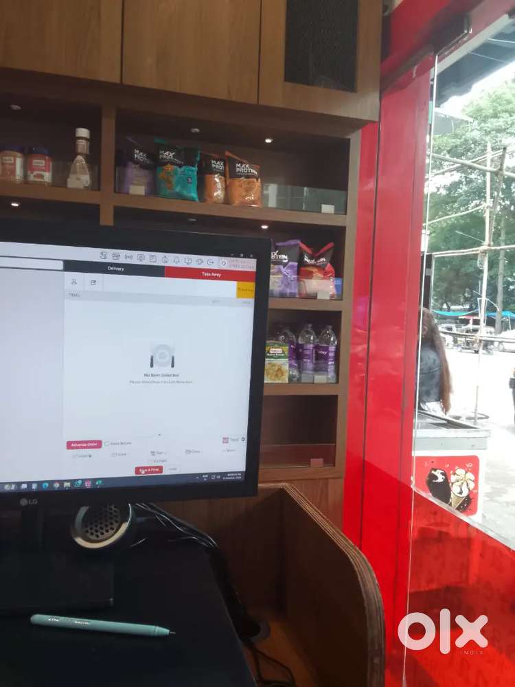 Counter sales staff
