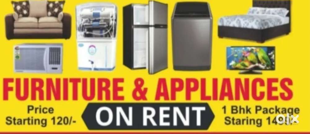 Furniture appliances on RENT