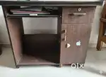 Computer table and mixer