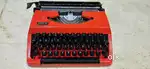 Red Color Portable typewriter with new ribbon with Box