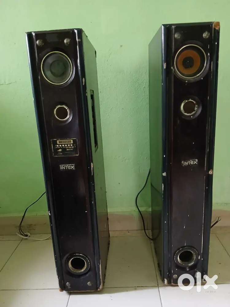 Intex tower only speaker mpli system kharab hai.