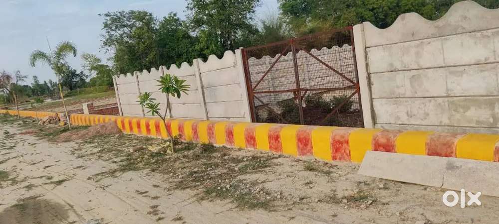 सुल्तानपुर रोड पर अप्रूव्ड सोसायटी में प्लाट छोटे बड़े बैंक लोन केसाथ