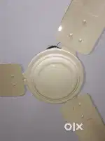 Crompton ceiling fan (Ivory colour), Double ball bearing, High speed.