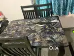 Microwave (Oven) and 4 Chair dining table and Nikon Coolpix L340