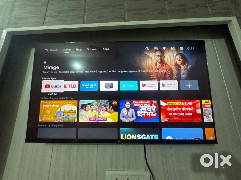 Oneplus 43 inches 2 yrs old and smart tv