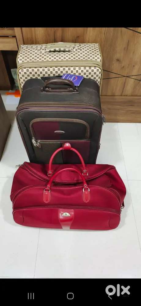 Want To Sell 3 Traveling Bag Tiptop Condition Non use
