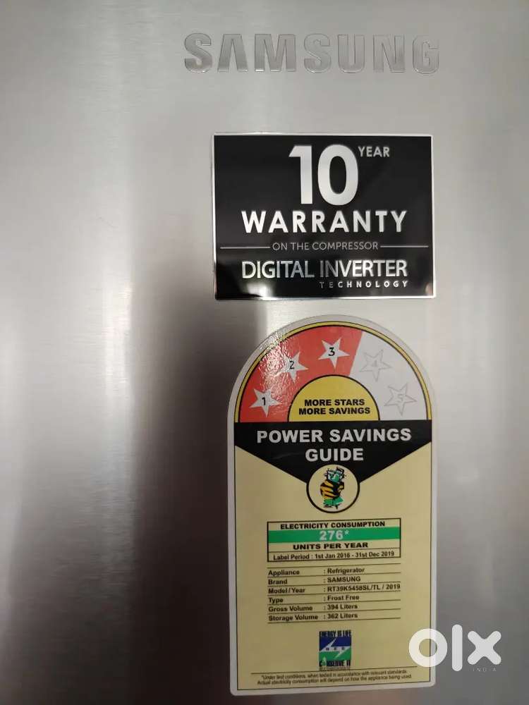 Samsung Refrigerator 394 Litre...Just like new