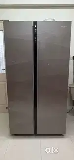 WHIRLPOOL Series Side By Side 603L Crystal Gold Refrigerator