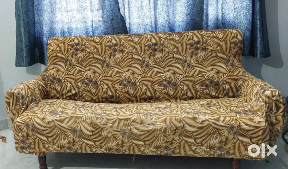 5 seater wooden sofa set