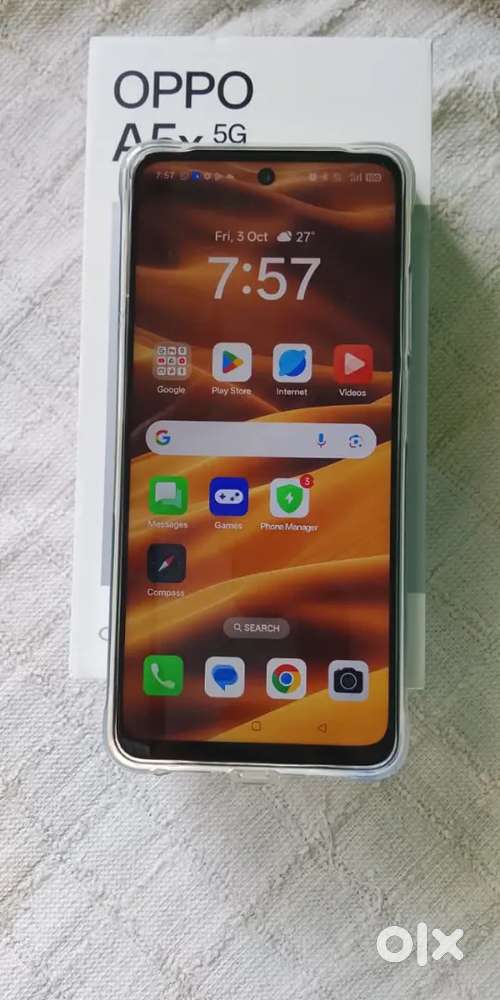 Oppo A5x5g 7days used for 10000