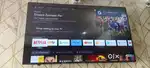 Haier 50inch 4K android tv good condition but small line in display