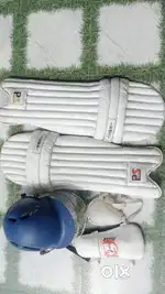 Second-hand Cricket Kit (Pads, Helmet, Guard, Arm Guard) – Good Condit