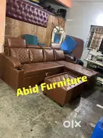 Unique design l shape corner sofa set 3 years warranty AA 56