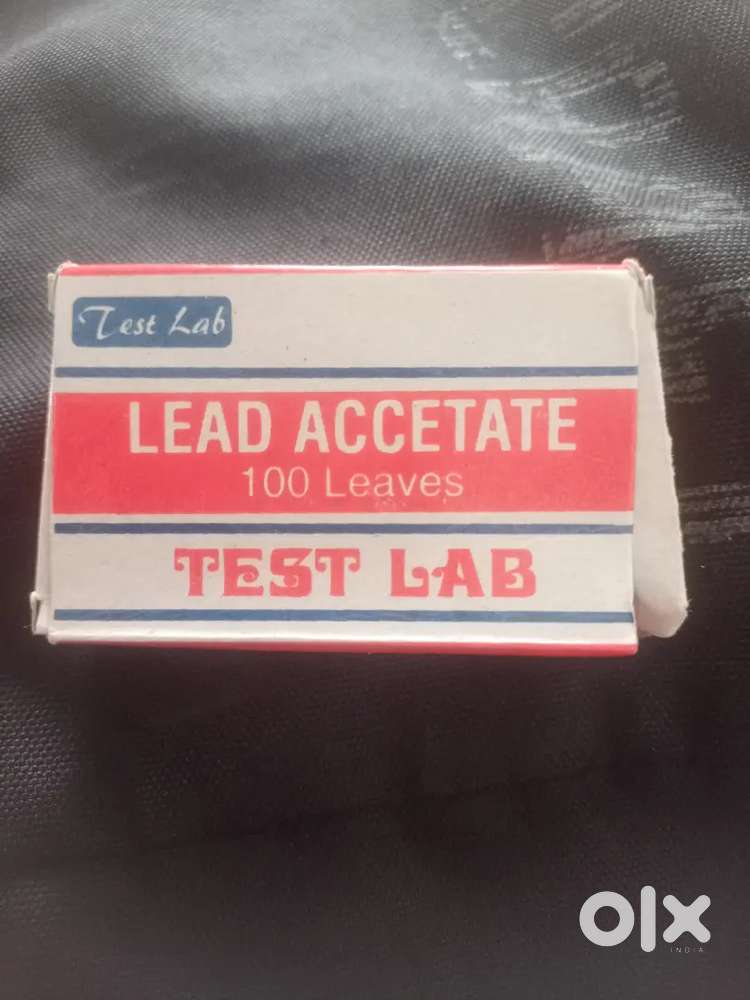 Lead acetate test lab 100 leaves for sell (An ISO 9001-2008 certified)