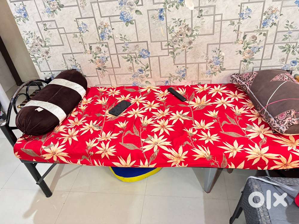 Single bed metal cots available.