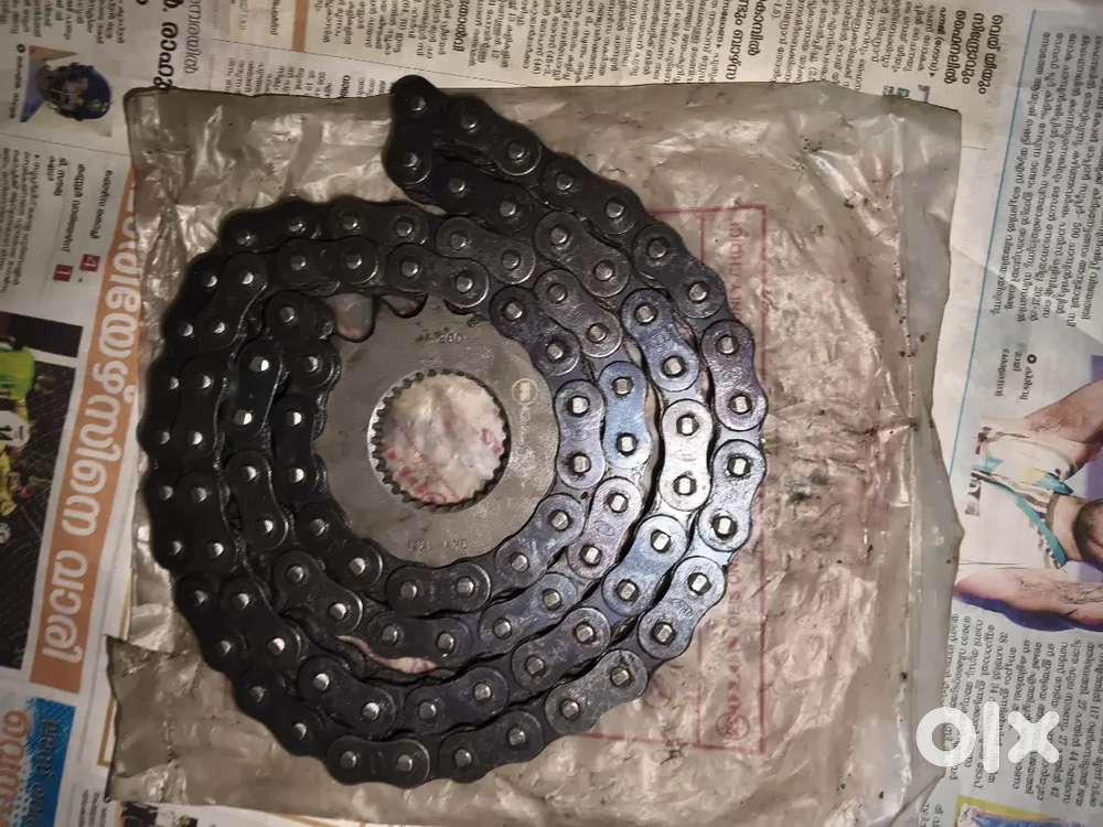 Royal Enfield Thunderbird/machismo/Electra-5c chain & front sprocket
