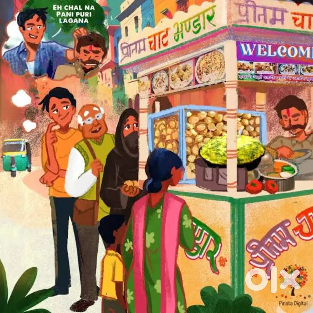 Panipuri seller