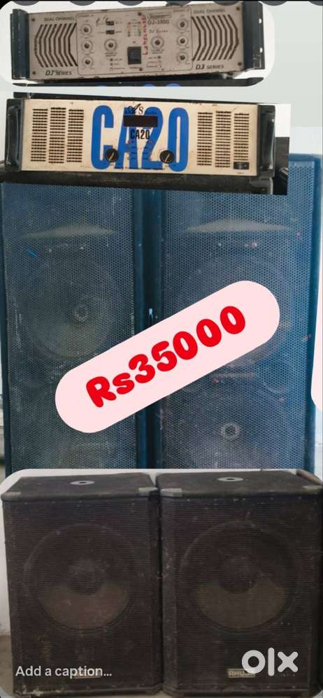 दो Top दो Bass और दो मशीन बेचना है