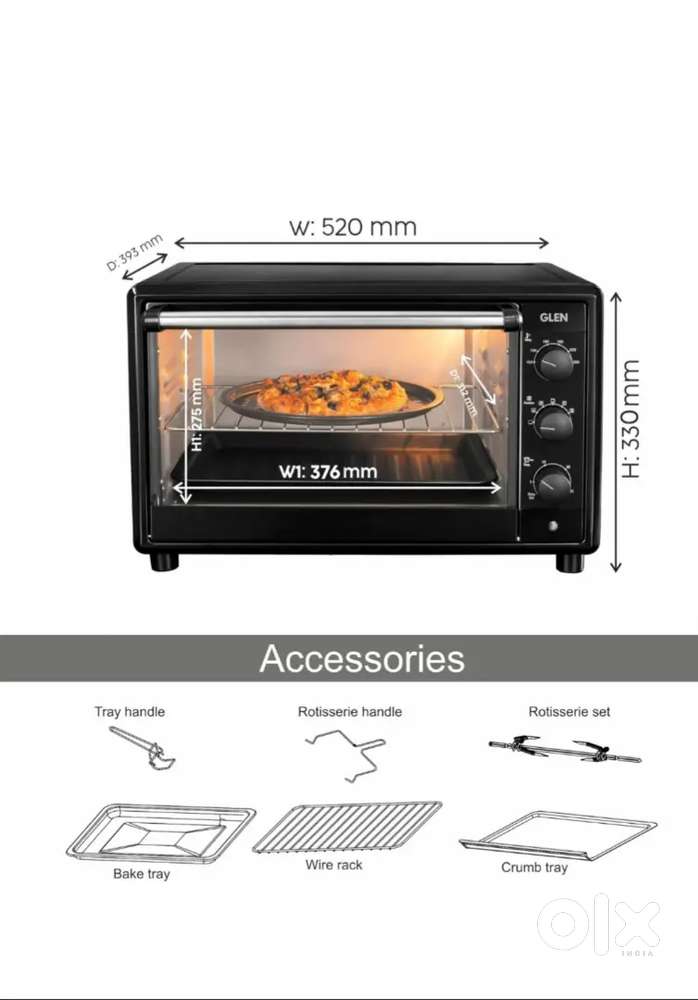 OTG(Ovan Tosted Griller)Glen Multifunction 35 L