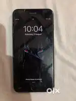 Iphone 7 plus with great condition 128 gb only display crack