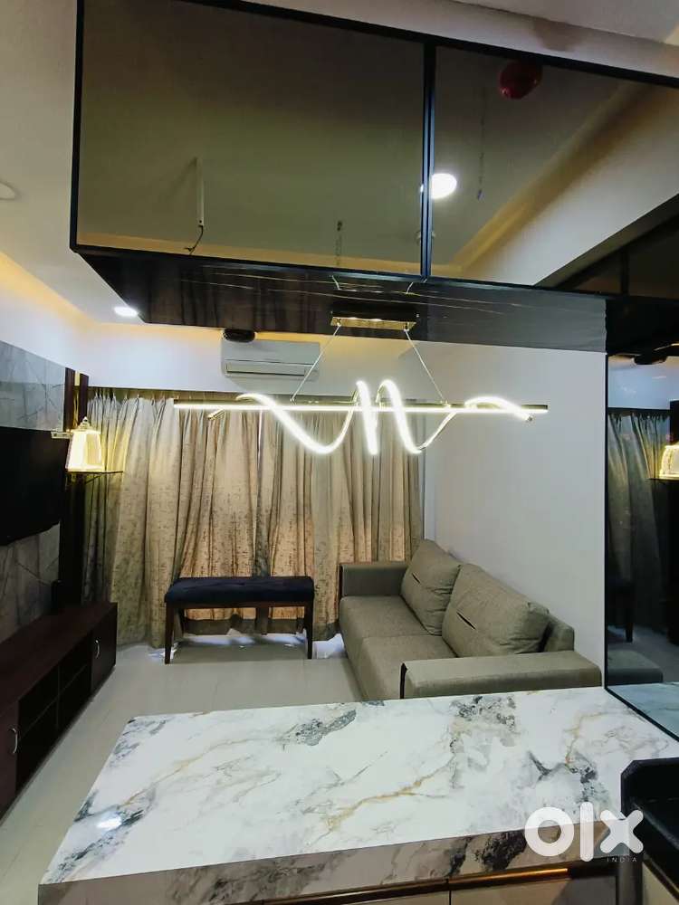 1 BHK in Lodha Crown  345 Sq Ft Carpet Rent ₹24,000 Deposit ₹90,000