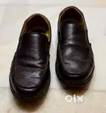 Florsheim men black mocassin shoes in size UK 8