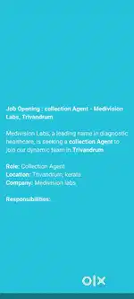 Collection executive For a leading Diagnostic center