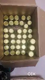 Brand new glass containers -250 gm