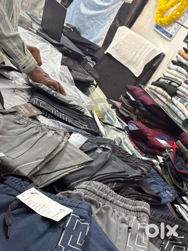 Salesman clothing shop