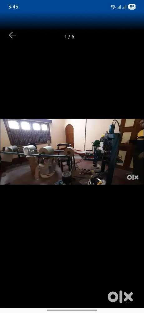 Paper plate making machine