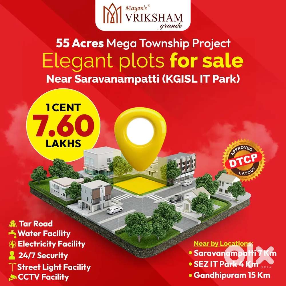 A Gated Community Approved Plots for sale