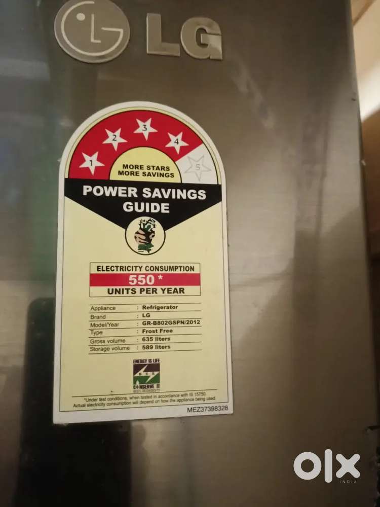 LG fridge  good condition