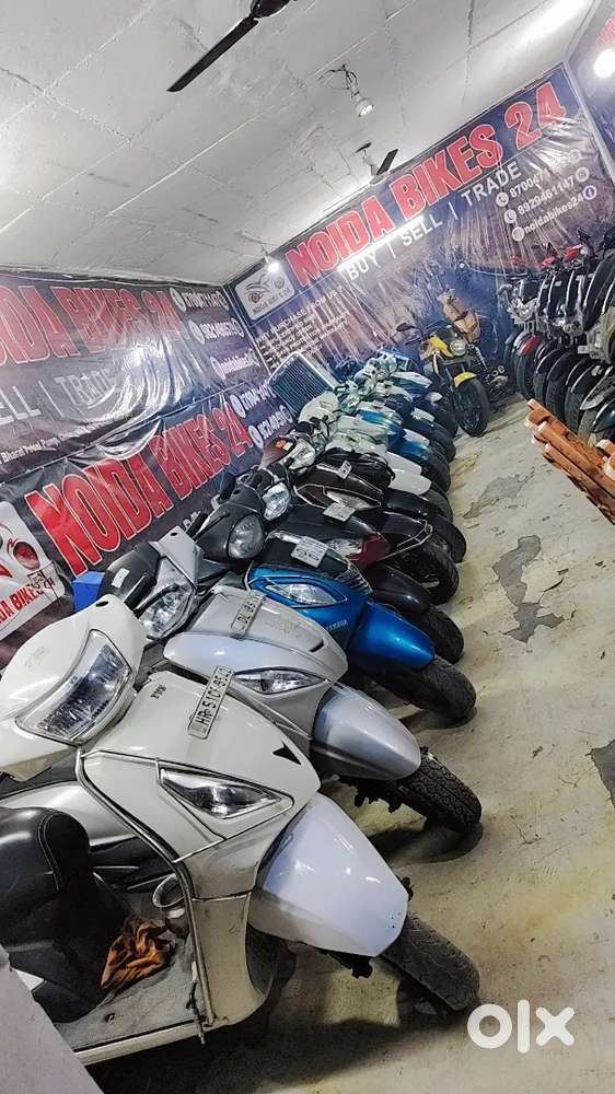 All brands scuty available starting only 22999 Noida bikes 24 all 1st