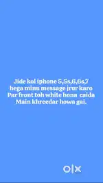 iPhone 5,5s,6,6s,7