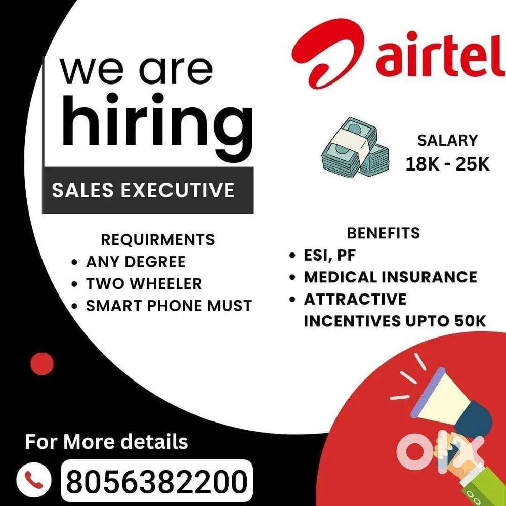 Airtel broadband Sales Executive