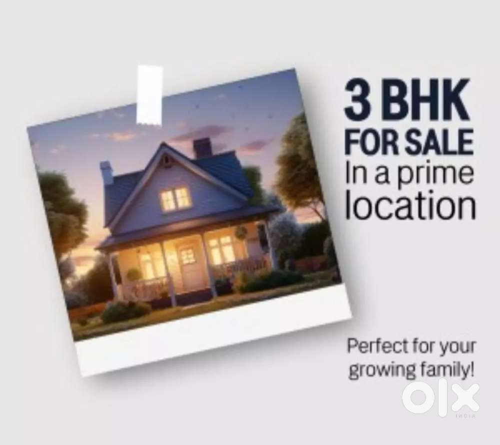 Your Dream 3 Bhk Family Home Is Hear