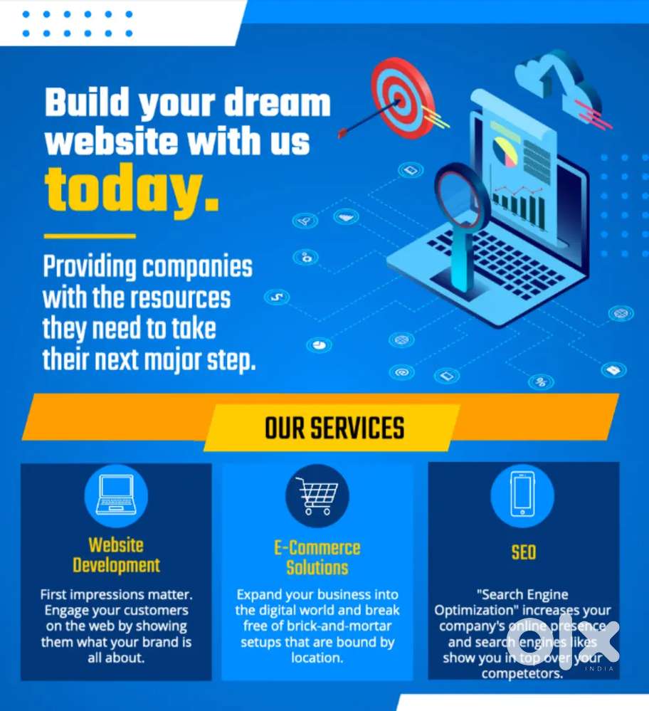 Website Design & Development at lowest price