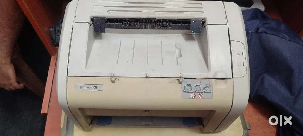 Hp printer laserjet 1018 and scanner and lenovo pc and lcd