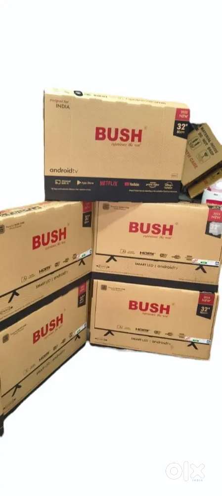 Bush google voice tv with voice remote