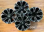 18 inch fortuner alloys lenso brand original Set of 4 in mint conditio