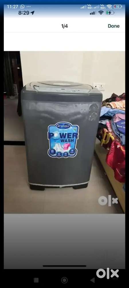 Want to sale Sansui fully automatic washing machine 7.5 kg