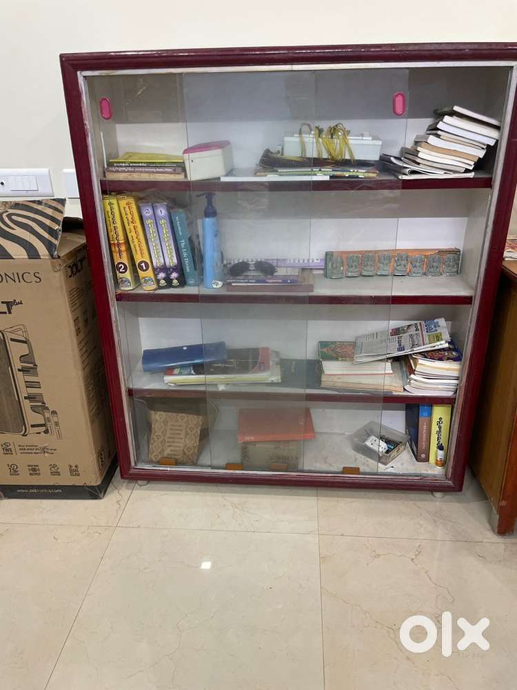 Book shelf with four  racks suitable for home and commercial