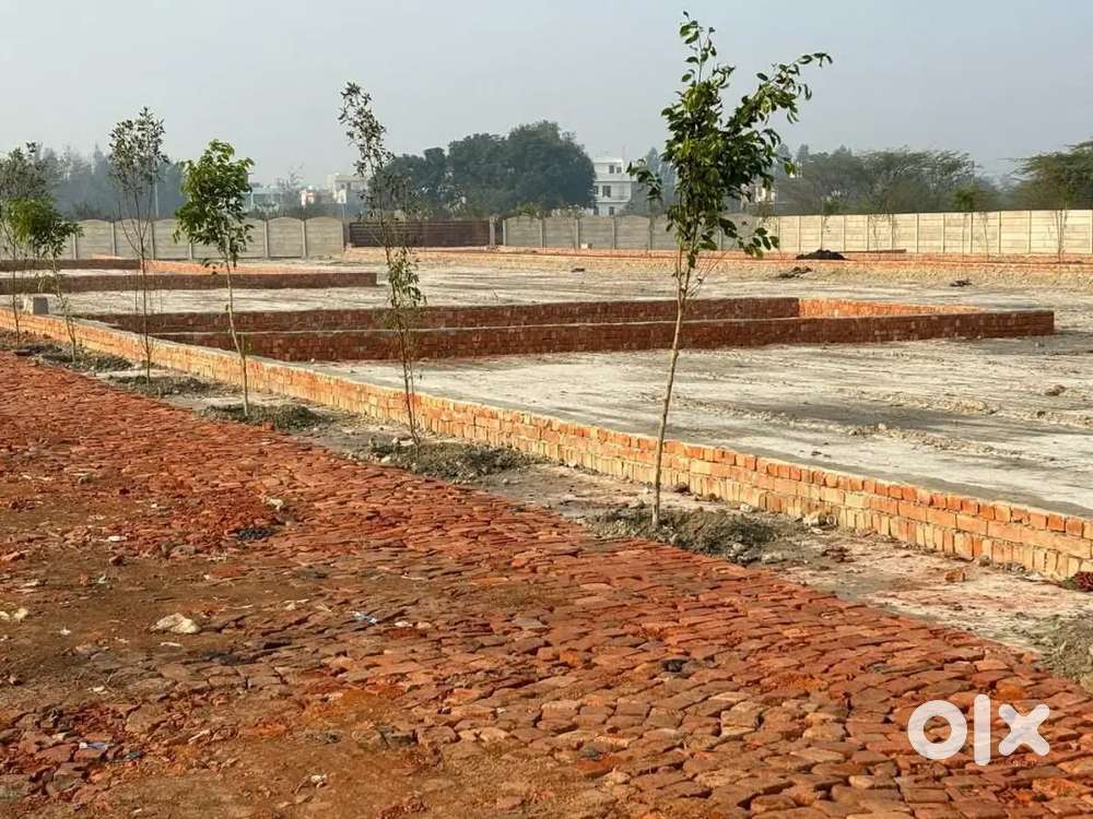 Lucknow varanasi Sultanpur road per Best plot available Bank loan