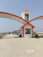 On हाइवे Gated Society Plots In नरी सेमरी वृंदावन धाम तीर्थ नगरी