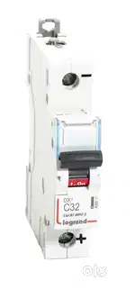 Legrand MCBs Single pole 32Ams