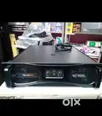 Dynatech pd 5000 Power amplifier with flight case.